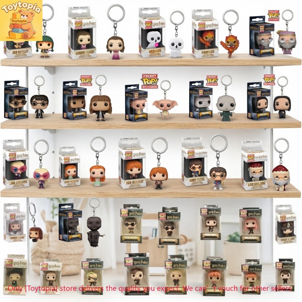 Funko Pop Móc Khóa Harry Potter Hermione Voldemort Dumbledore Dobby Snape Fawkes Luna Lovegood Demen