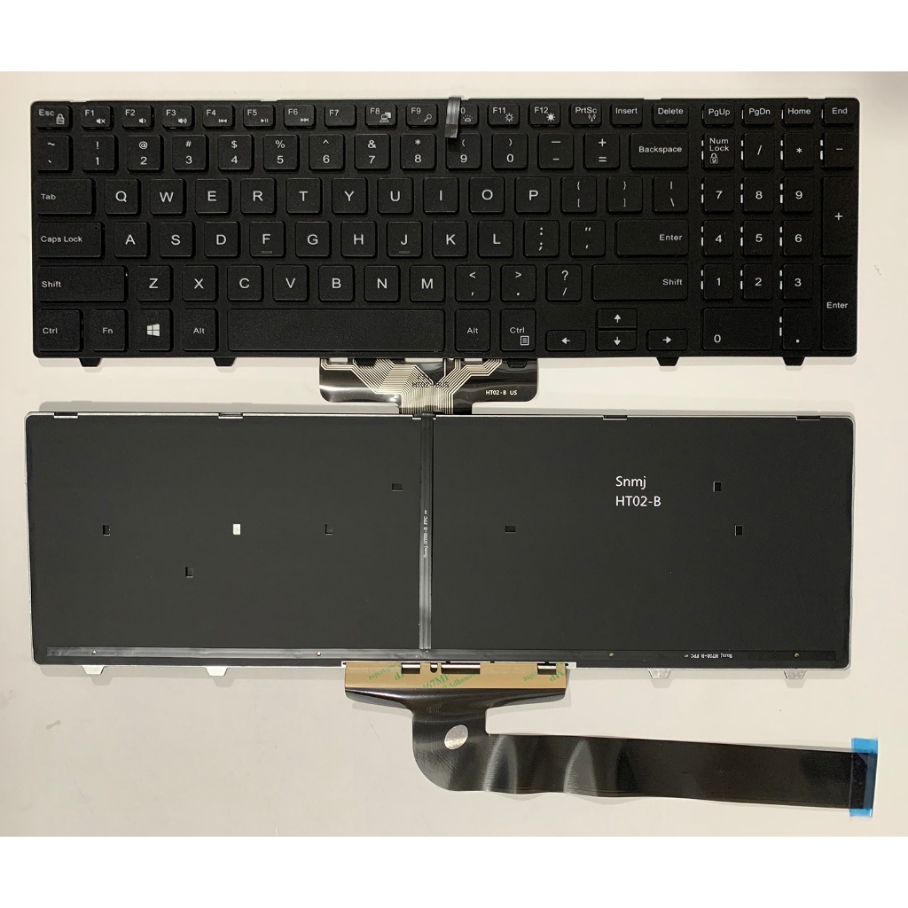 Bố Trí Hoa Kỳ Bàn Phím Laptop Cho Dell OEM Inspiron 5458 5448 5447 Latitude 3450 50X15 Không Điểm Có