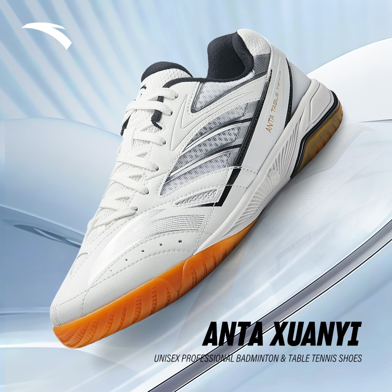 Giày Nam Baminton/Pickleball cầu lông bóng bàn ANTA Giày thể thao bảo vệ 412510961