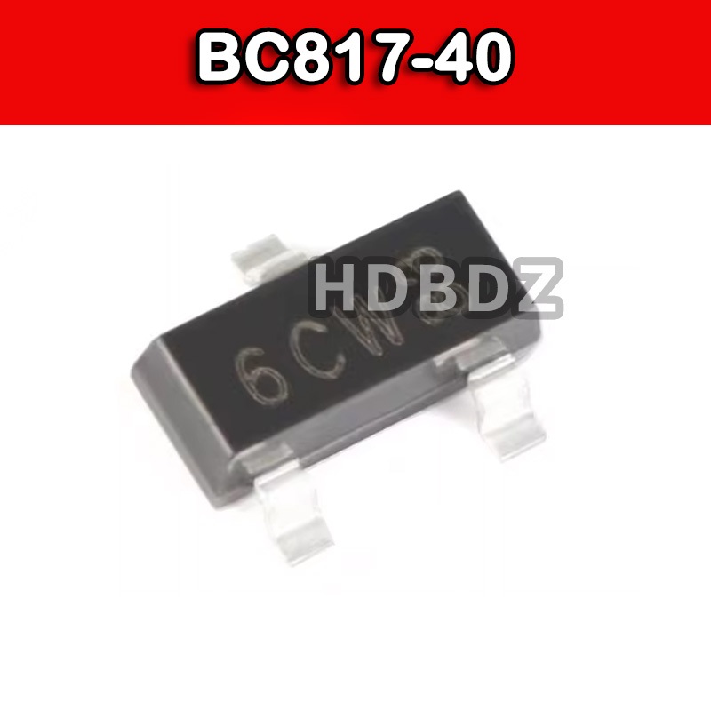 50~100PCS BC817-40 215 SOT23  6C*  Triode 45V 500mA IC SMD