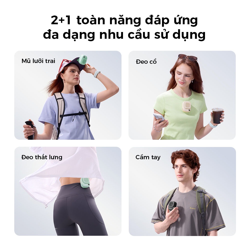 Quạt cổ cầm tay Mini Aecooly Click 01 Quạt Mini Từ Tính Quạt rảnh tay mạnh mẽ, Từ tính Fit Click 01 USB có thể sạc lại [Thời gian làm mát tối đa 10H], Chạy bằng pin cá nhân Quạt Kẹp Áo Quạt kẹp áo  Quạt mini từ tính | BigBuy360 - bigbuy360.vn