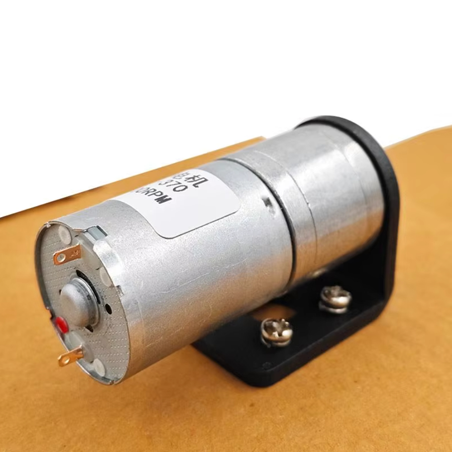Một Bộ Động Cơ Bánh Răng JGA25-370 Có Giá Đỡ Động Cơ Điện DC 12V Mô-men Xoắn Cao Nhiều RPM Tùy Chọn