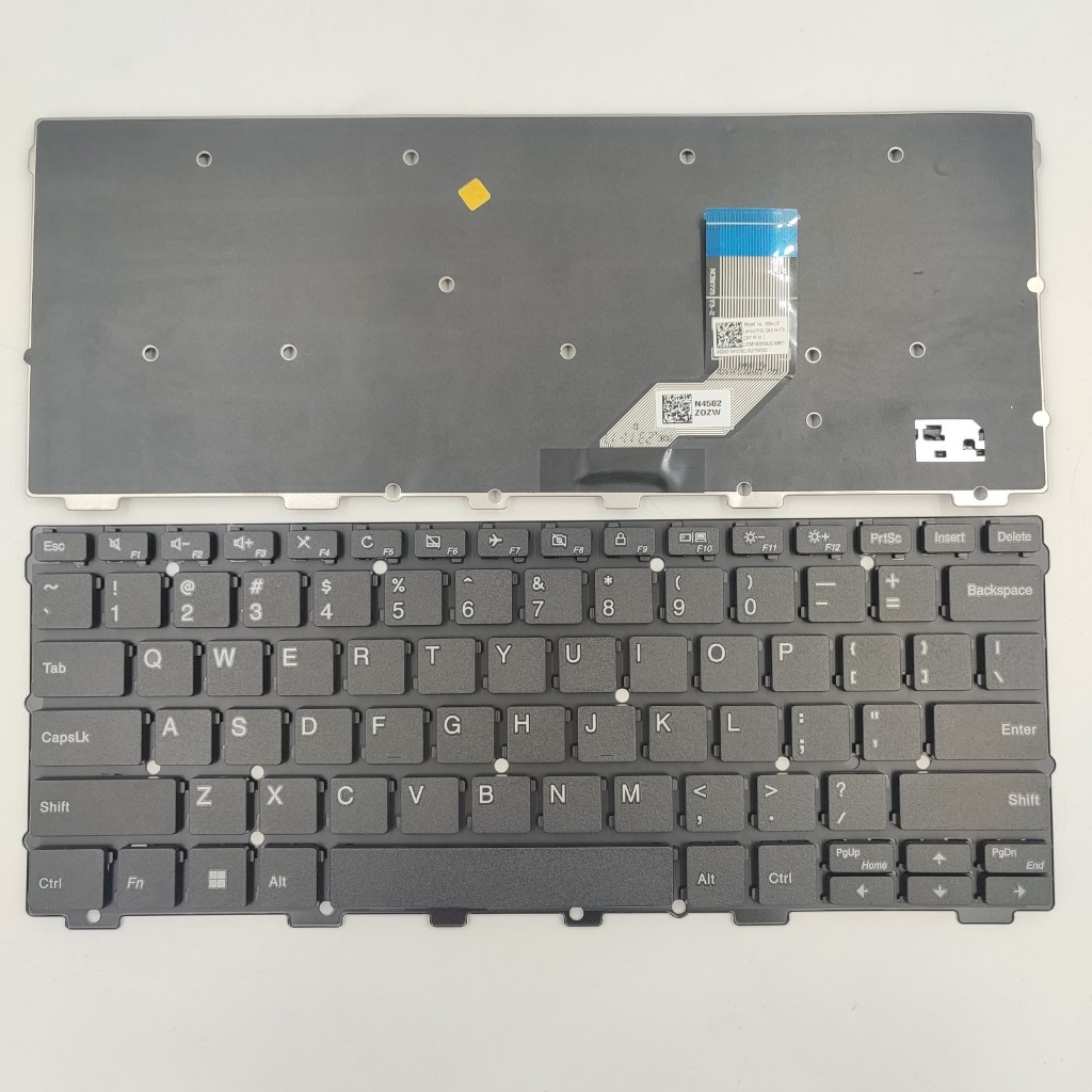 Bố Trí Hoa Kỳ Bàn Phím Laptop Cho LENOVO YOGA N24 Chromebook 100e 500e N3350 Không Điểm Không Có Đèn