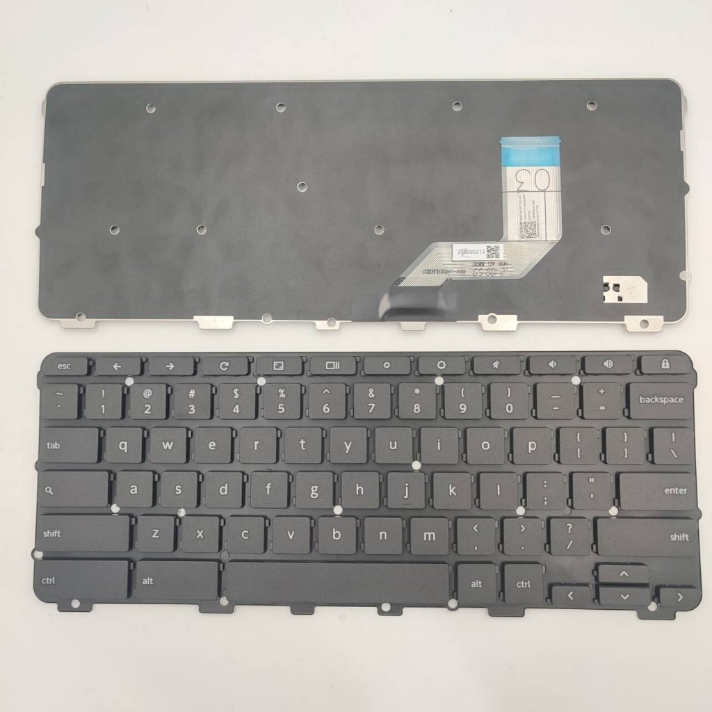 Bố Trí Hoa Kỳ Bàn Phím Laptop Cho NORDIC KEYBOARD LENOVO YOGA N24 Chromebook 100e 500e N3350 Không Đ