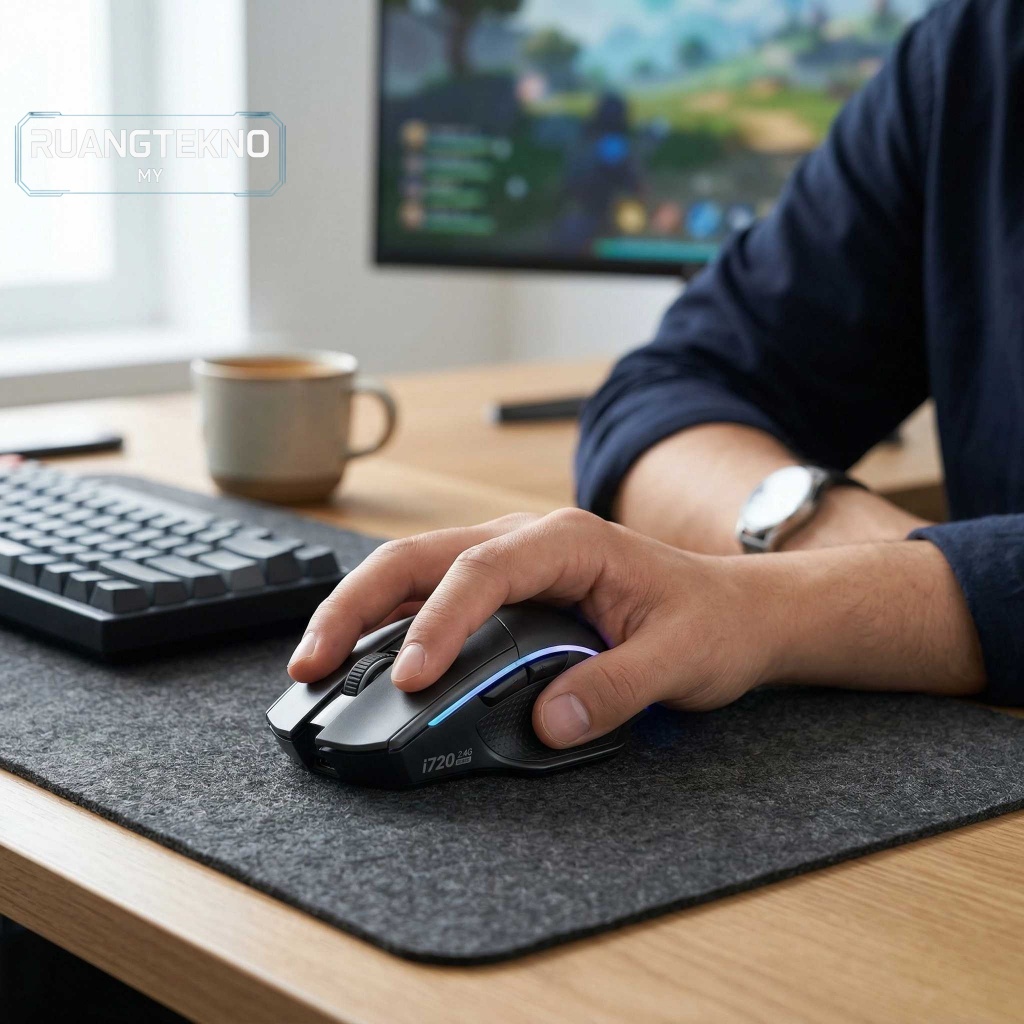 Cắm và chạy chuột không dây tiện dụng i720