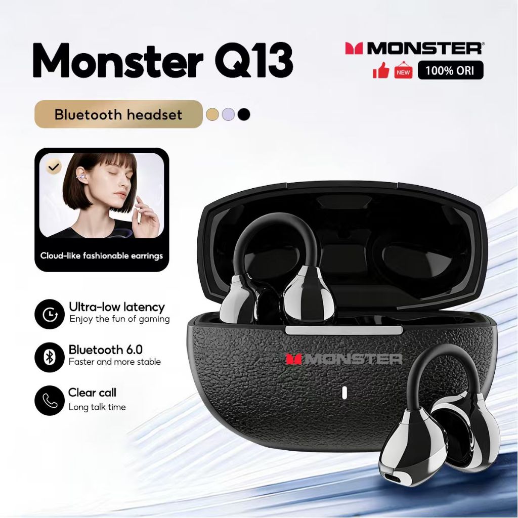 Tai nghe quái vật Q13 Tai nghe nhét tai bass chất lượng cao Tai nghe chơi game Bluetooth 6.0 có mic | BigBuy360 - bigbuy360.vn