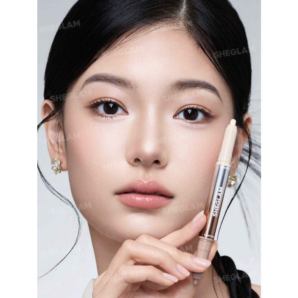 Bút Tạo Khối Mũi 2in1 SHEGLAM Contour & Highlight Tự Nhiên | BigBuy360 - bigbuy360.vn
