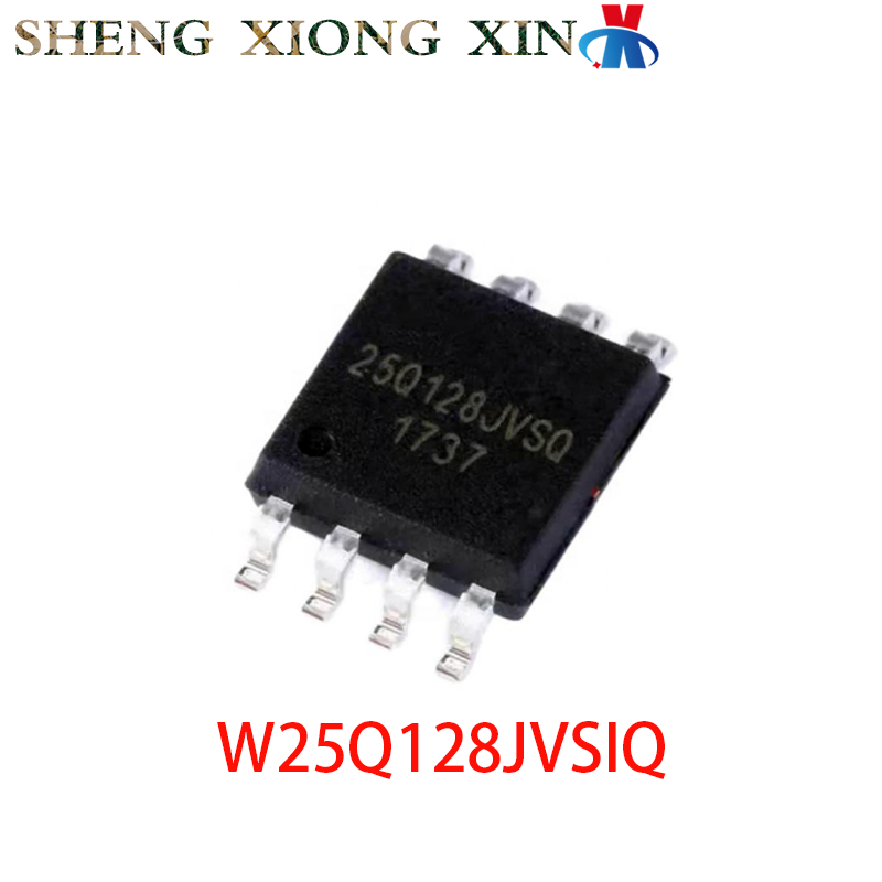5 Cái / lốc W25Q128JVSIQ 8-SOIC FLASH - NOR Memory 25Q128JVSQ