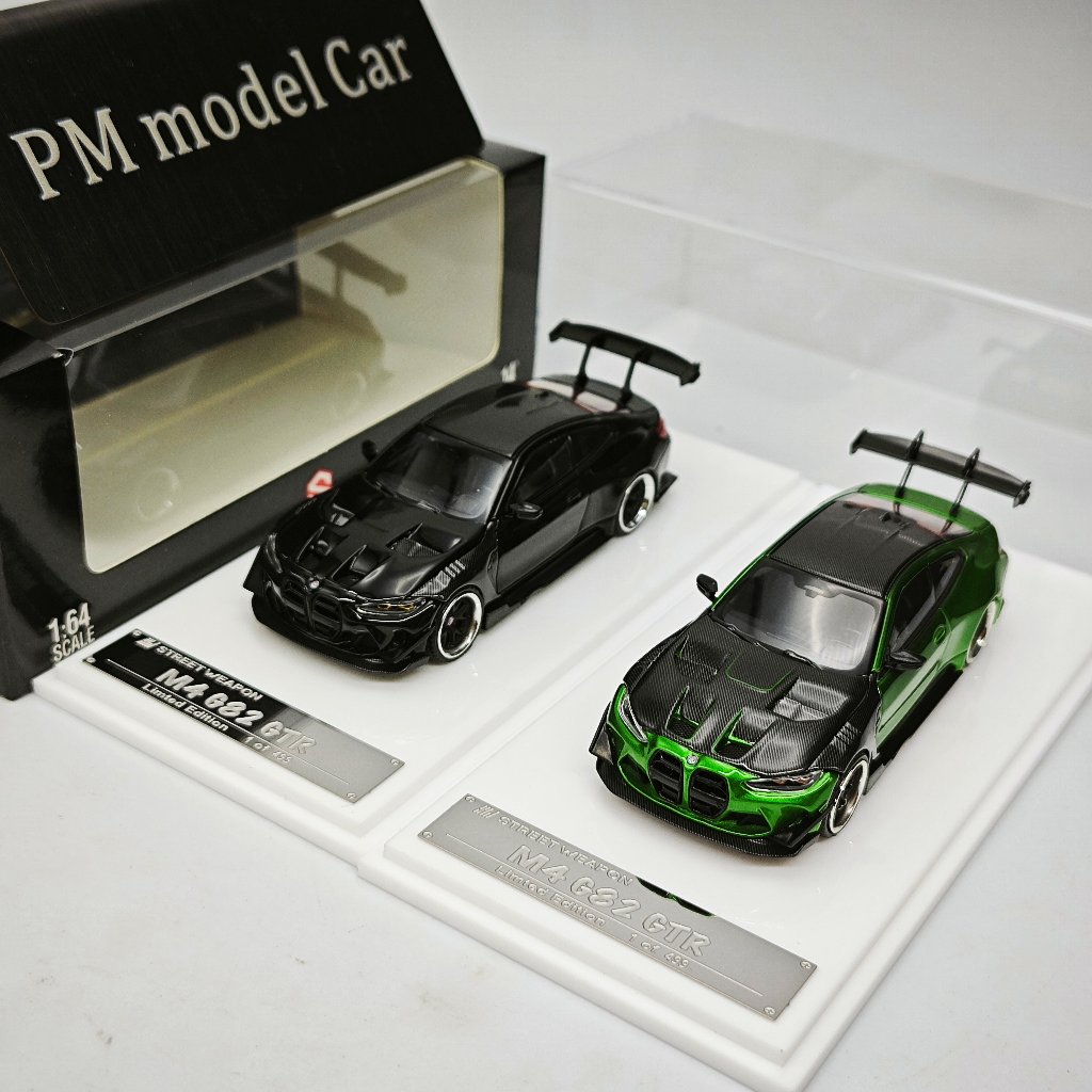 SW 1 / 64 BMW G82 M4 GTR Thân Rộng Sửa Đổi Diecast Mẫu Xe Trang Trí Sưu Tập Quà Tặng