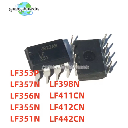 5 CÁI LF353P LF353N DIP-8 LF353 LF357N LF357 LF356 LF355N LF351N LF351 LF351P LF398N LF411CN LF412CN