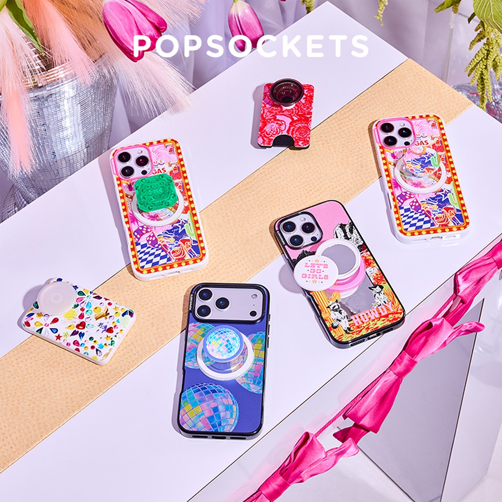 PopSockets Viva Series PopWallet+ for MagSafe | The Premium Phone Grip and Phone Wallet | MagSafe Ph