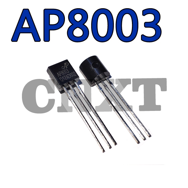 5 ~ 20 CÁI AP8003ZAC-T1 AP8003 Triode TO92 Chip chuyển đổi nguồn AC DC không cách ly hoàn toàn mới
