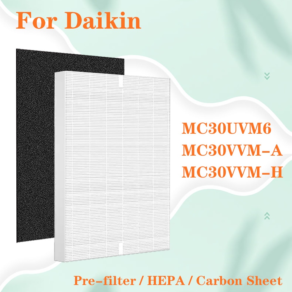 Dành Cho Máy Lọc Không Khí Daikin MC30VVM-H MC30VVM-A MC30UVM6 MC30VVMH Bộ Lọc Khử Mùi HEPA BAFP001A