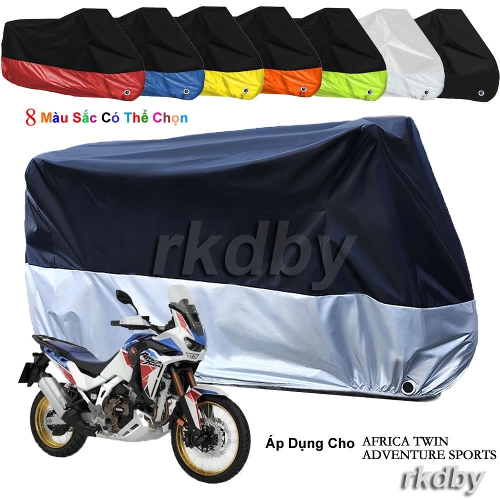 Áp Dụng Cho AFRICA TWIN ADVENTURE SPORTS Bạt Phủ Xe Máy Chống Bụi Chống Nắng