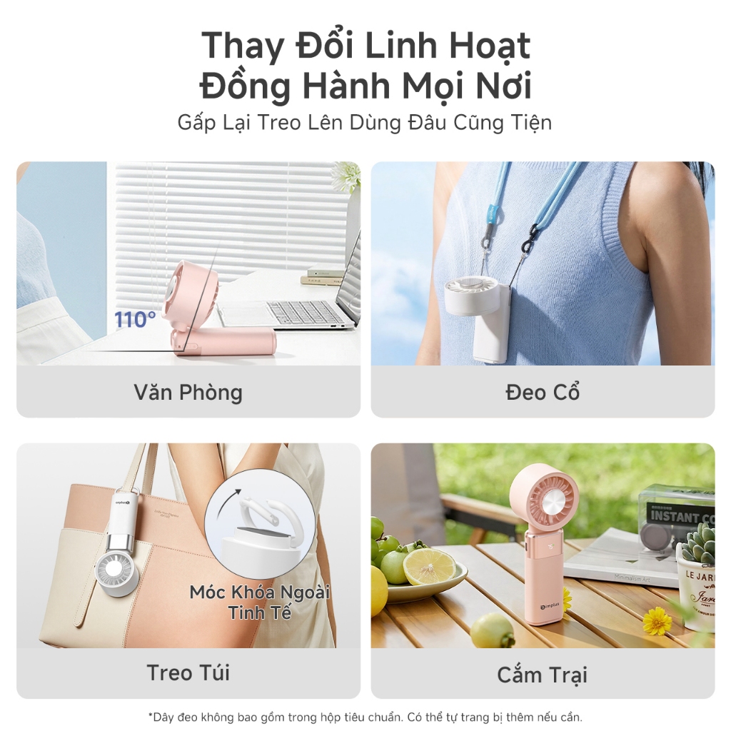 Simplus Quạt Làm Mát Blast Fold 100 Mức Gió Vô Cấp Lưu Lượng Gió Lớn Thời Gian Sử Dài Động Cơ Đồng Nguyên Chất 7500rpm Sạc Nhanh 2 Giờ Cổng Type-C DFSH023 | BigBuy360 - bigbuy360.vn