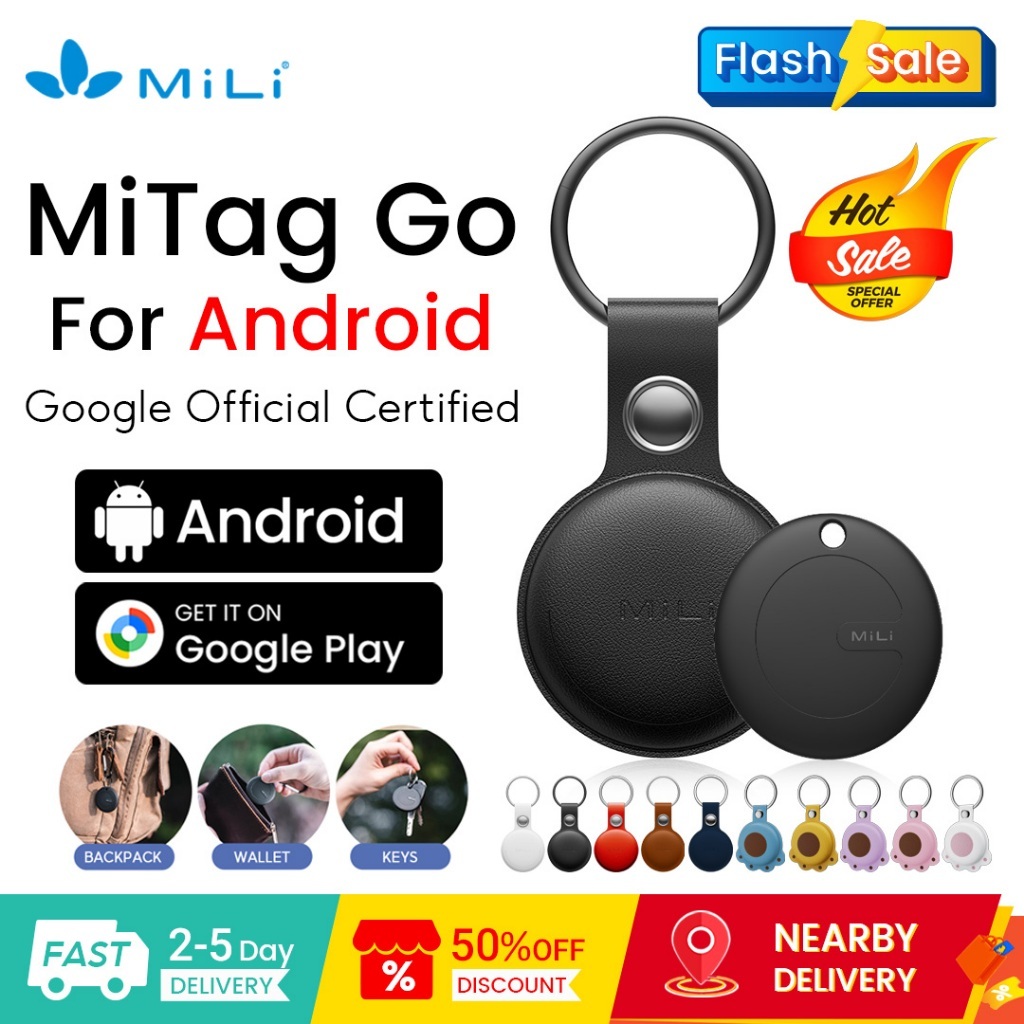 Dành Cho Android MiLi Mitag Go GPS Bluetooth TrackerKeys Finder Và Pet Locator Cho Google Find My De