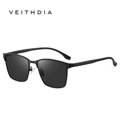 Kính râm phân cực vuông VEITHDIA bảo vệ tia cực tím, phù hợp câu cá và lái xe GS5117