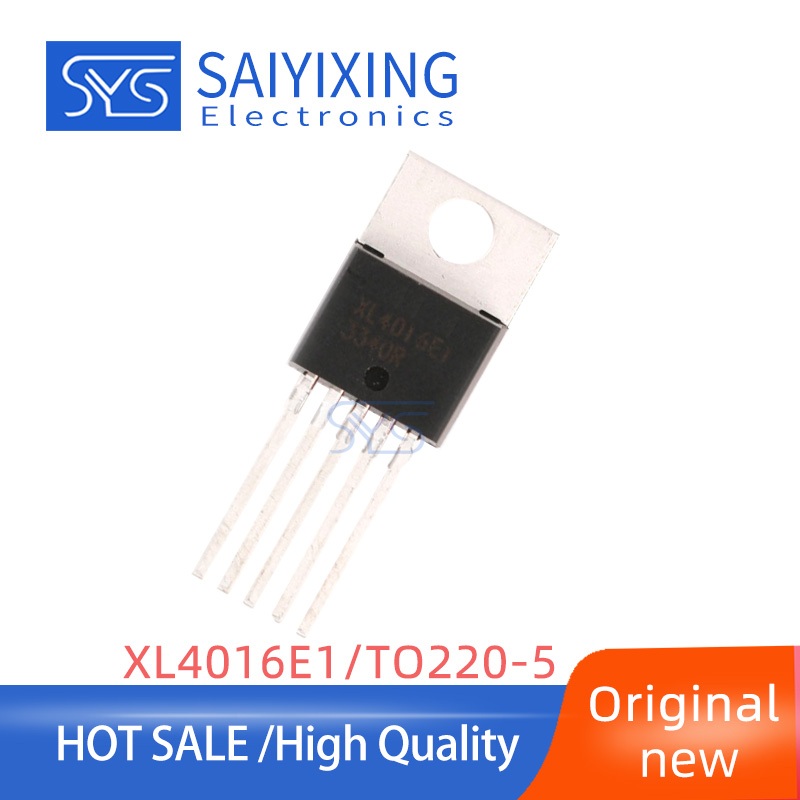 5 Chiếc Chính Hãng Mới XL4016E1 XL4016 In-Line TO220-5 40V 8A Step-Down Chip IC