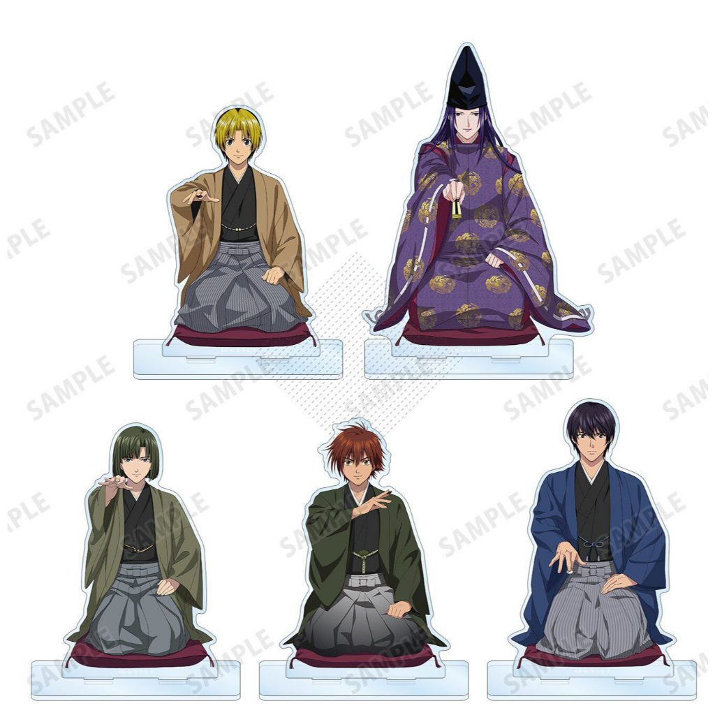 Bộ Đế Acrylic Hikaru no Go - Waya Yoshitaka / Touya Akira / Fujiwara no Sai Anime Hình Hiển Thị