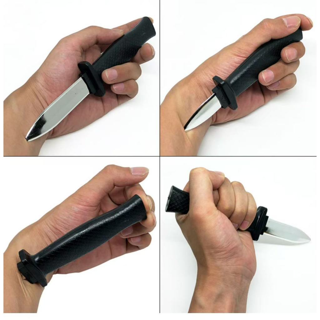 Trẻ Em Bé Trai Quà Tặng Đồ Chơi Công Tắc Dao Nhựa Có Thể Thu Vào Dao Tricky Thể Hiện Dagger Giả Dao 
