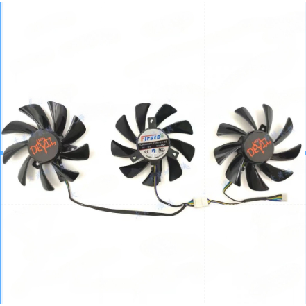 Mới 85MM 4PIN CF9015H12S RX5700 5700XT Quạt GPU cho PowerColor Radeon RX5700