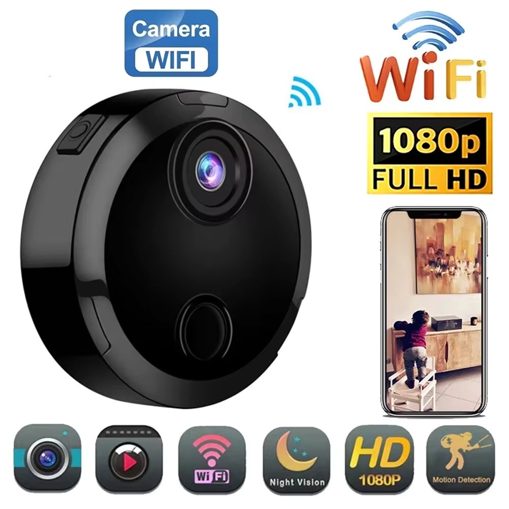 Camera IP Mini Không Dây HD 1080P Camera Tầm Nhìn Ban Đêm Nhà Thông Minh Giám Sát An Ninh Webcam Wif