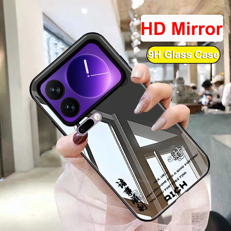 Dành Cho Xiaomi Mi 17 Pro Max Ốp Lưng Kính Cường Lực Cứng Ốp Lưng Cho Xiaomi Mi 17Pro Ốp lưng Cho Xi