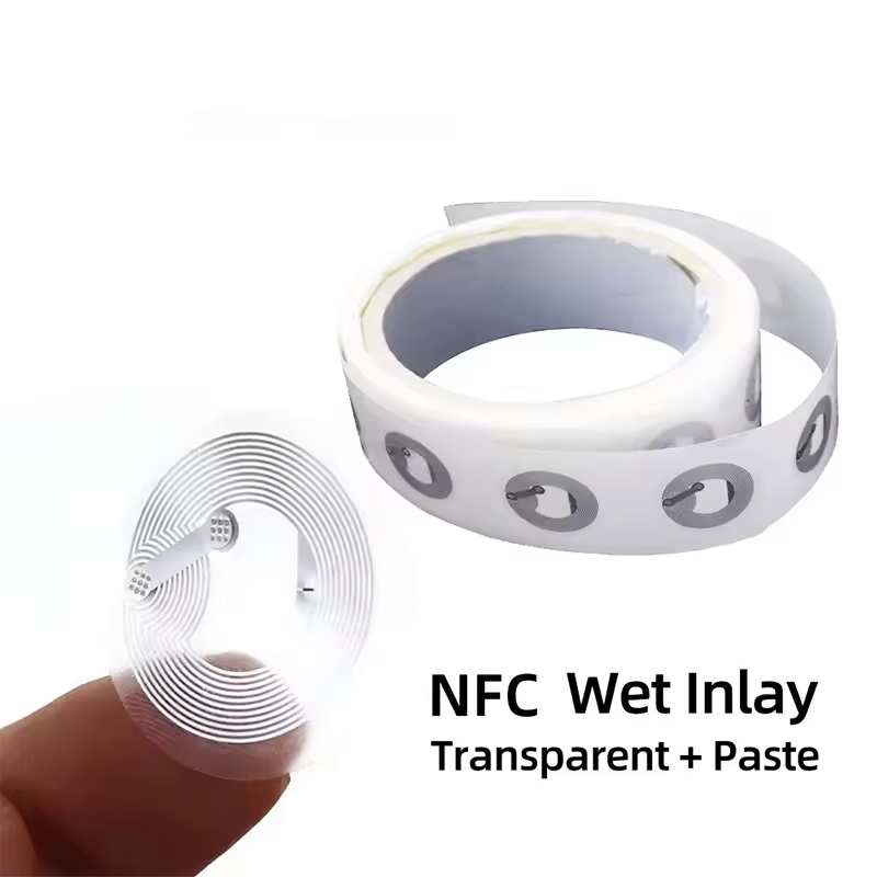Nhãn NFC tích hợp ướt Ntag216 Điện tử chống kim loại Apple Android Shortcut Command Tagmo