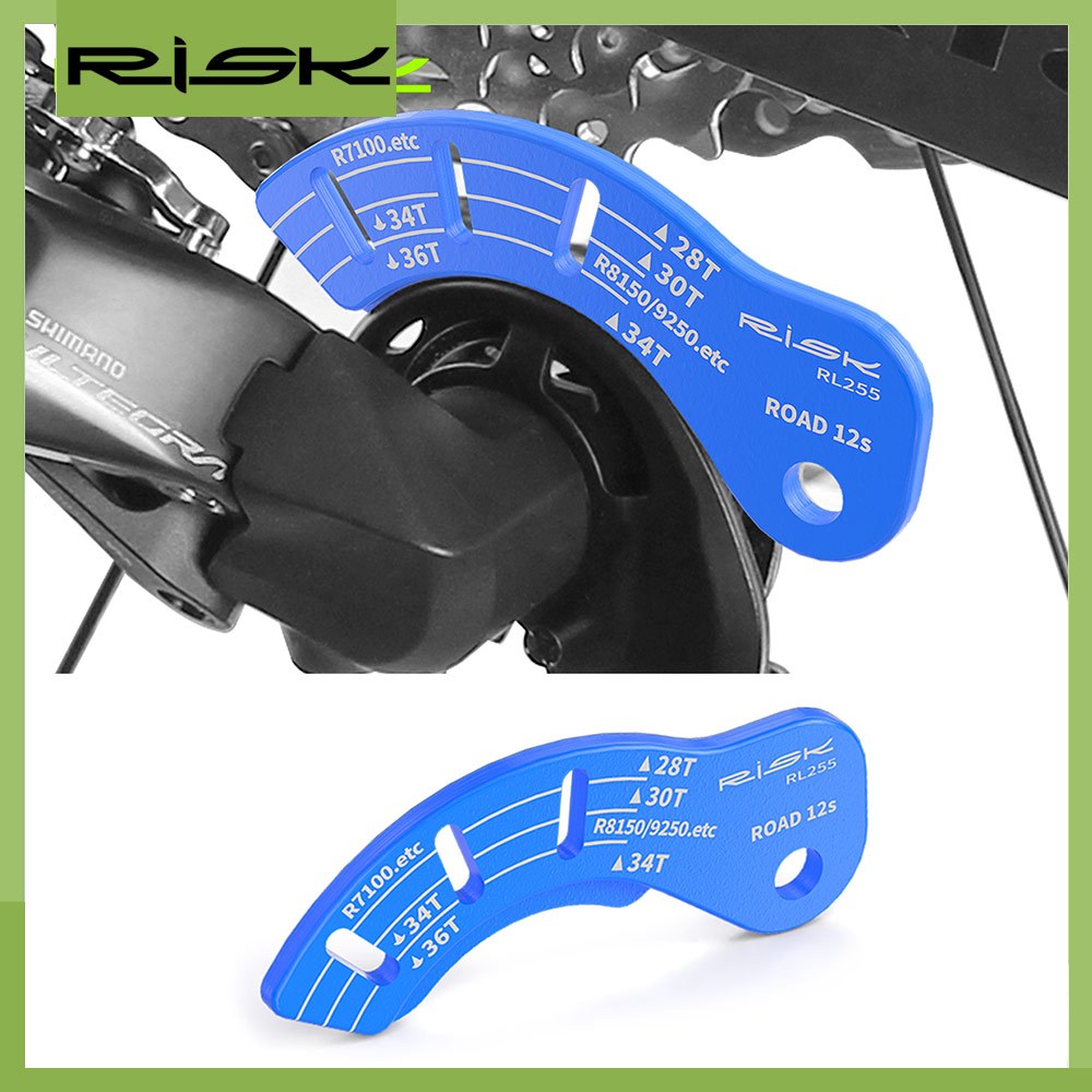 RISS Xe Đạp Đường Bộ 12 Tốc Độ Dịch Chuyển Điện Tử Phía Sau Derailleur Điều Chỉnh Công Cụ GG Đo Bánh