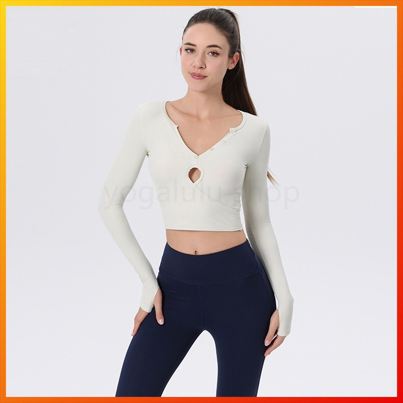 Áo tập yoga dài tay Lulu gợi cảm 2069 vn
