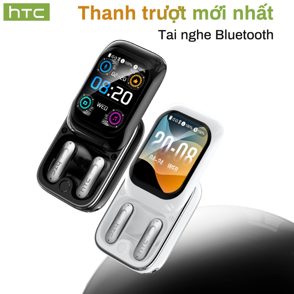 HTC NE48 AI Translator Tai nghe không dây Bluetooth 6.0 Dịch 134 ngôn ngữ, màn hình cảm ứng, khử tiếng ồn, microphon | BigBuy360 - bigbuy360.vn