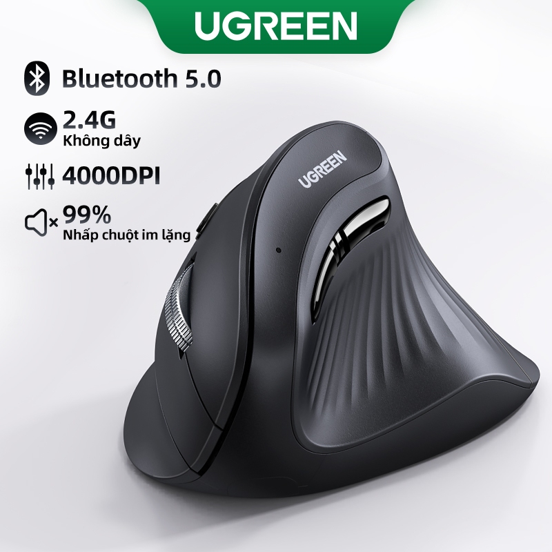 Chuột dọc không dây UGREEN  2.4G | BigBuy360 - bigbuy360.vn