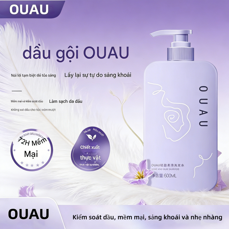 Dầu Gội OUAU Kiểm Soát Dầu Làm Mới Lông Tơ Tóc Mạnh Mẽ