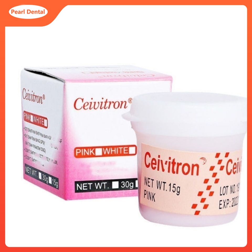 Chất liệu niêm phong tạm thời Ceivitron Chất liệu nha khoa 15g / 30g