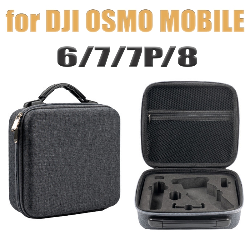 Hộp Cho DJI Osmo Mobile 8 Cầm Tay Gimbal Di Động Túi Bảo Quản Du Lịch Túi Cứng Cho DJI Osmo Mobile 8