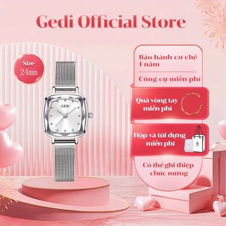 Đồng hồ GEDI 13022 dây kim loại thời trang cho nữ