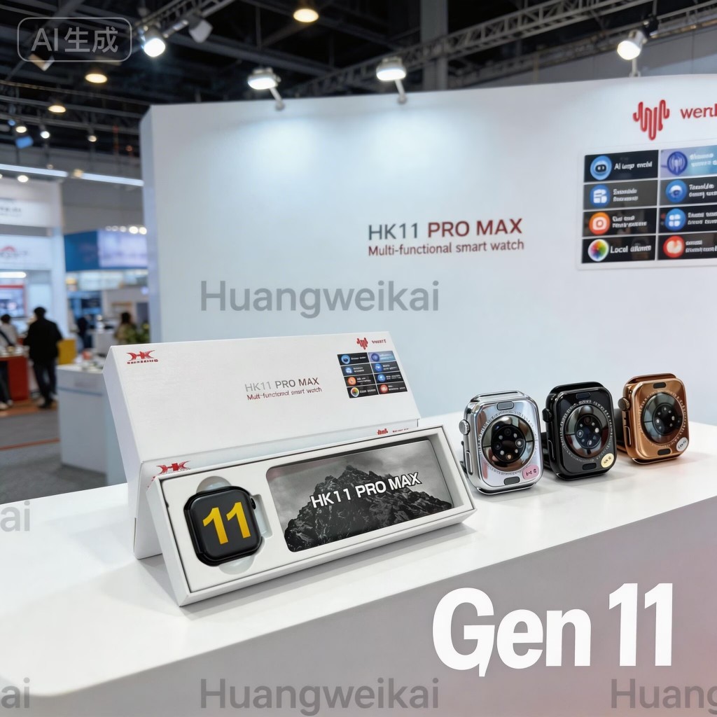 Đồng hồ thông minh HK11 Pro AMOLED AI Robot NFC La bàn Album địa phương Âm nhạc Nam Nữ ChatGPT G-Sen