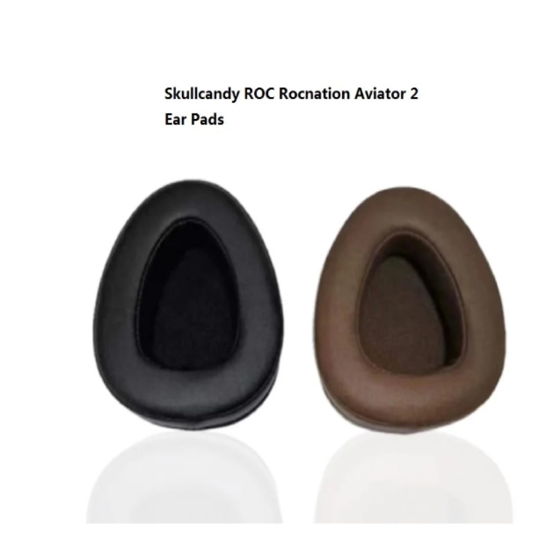 Tai nghe thay thế mới Tai nghe Earpads Miếng đệm tai cho Skullcandy ROC Rocnation Aviator 2 Ear Cups