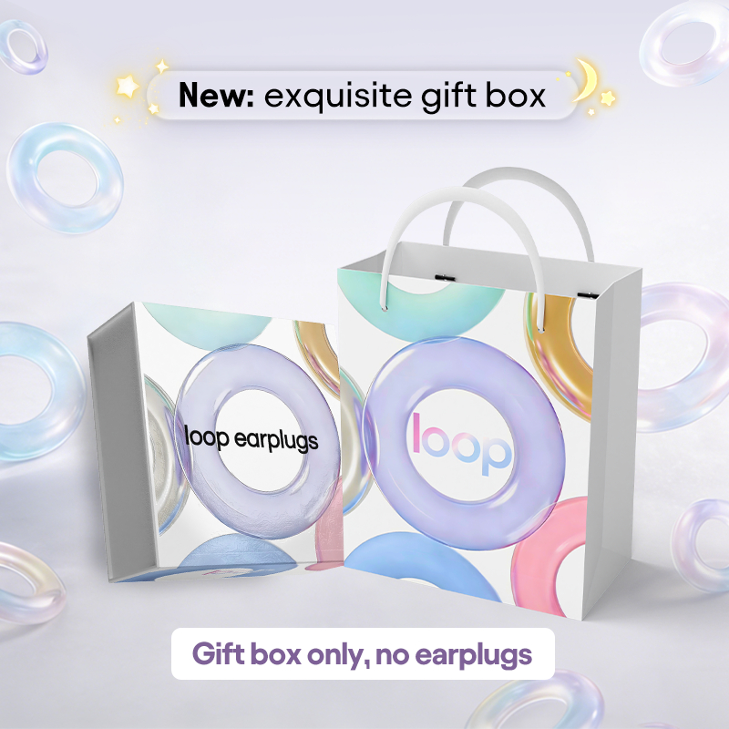 Loop Earplugs Hộp quà tặng tinh tế (không bao gồm tai cắm)