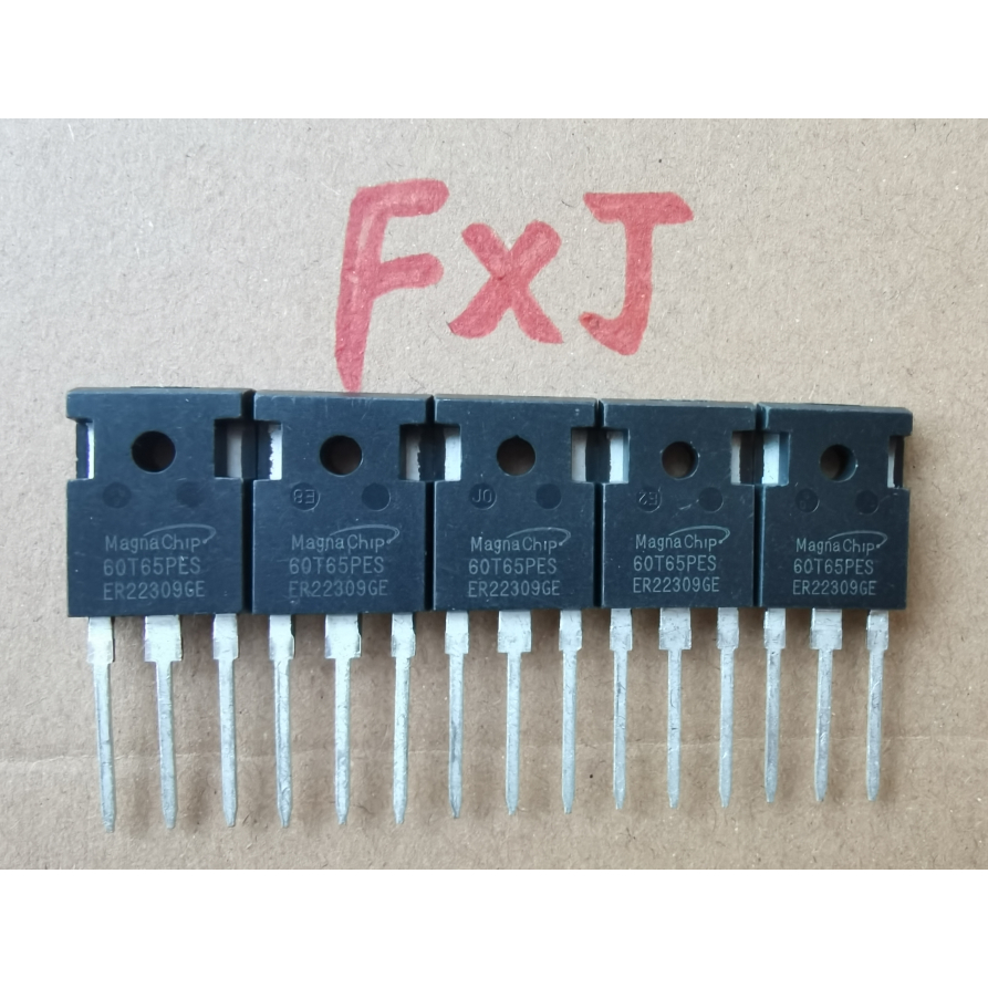 ((5 Cái) Ống Hiệu Ứng Trường 60T65PES MBQ60T65PES Thương Hiệu Mới Chính Hãng TO-247