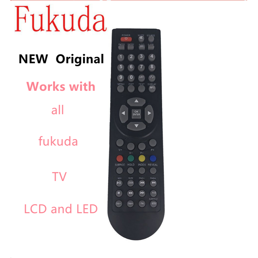 Điều khiển từ xa Fukuda để bán TV Điều khiển từ xa Fukuda cho thương hiệu TV Led với gói TV của tôi 
