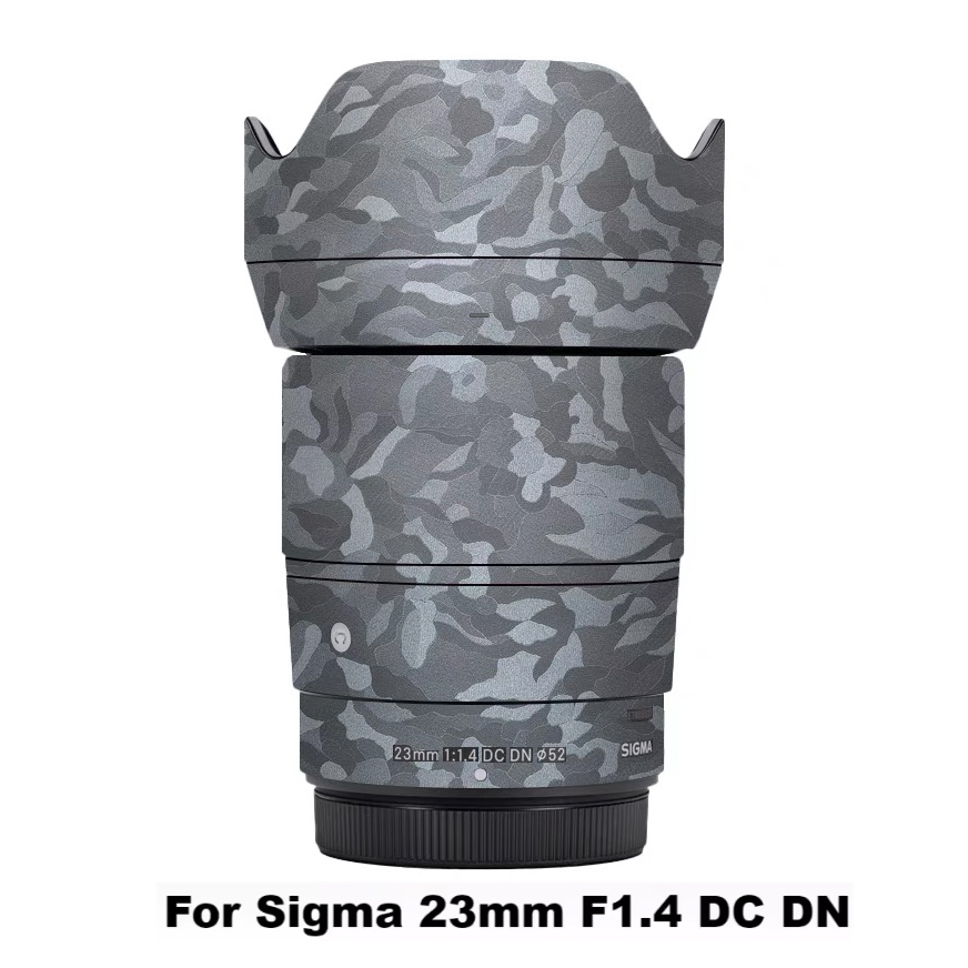 Da Bảo Vệ Cho Sigma 23 F1.4 DC DN Decal Da Cho 23MM 1.4 DCDN SONY E mount Fuji X Ống Kính Chống Trầy