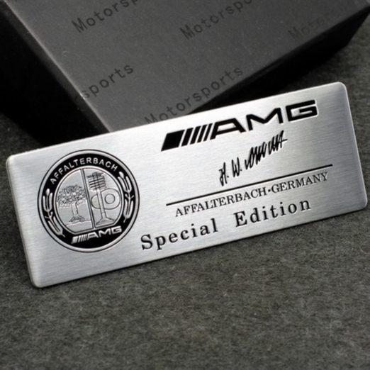 Logo Benz AMG logo cây táo bên và logo hộp đuôi được áp dụng cho W204 W205 W212 W213 W222 A B C S ML