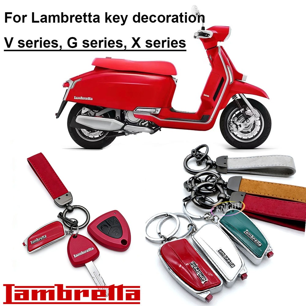 Móc Khóa Xe Máy Trang Trí Kim Loại Thích Hợp Cho Lambretta V125 V200 V50 G350 X300 X250 X200