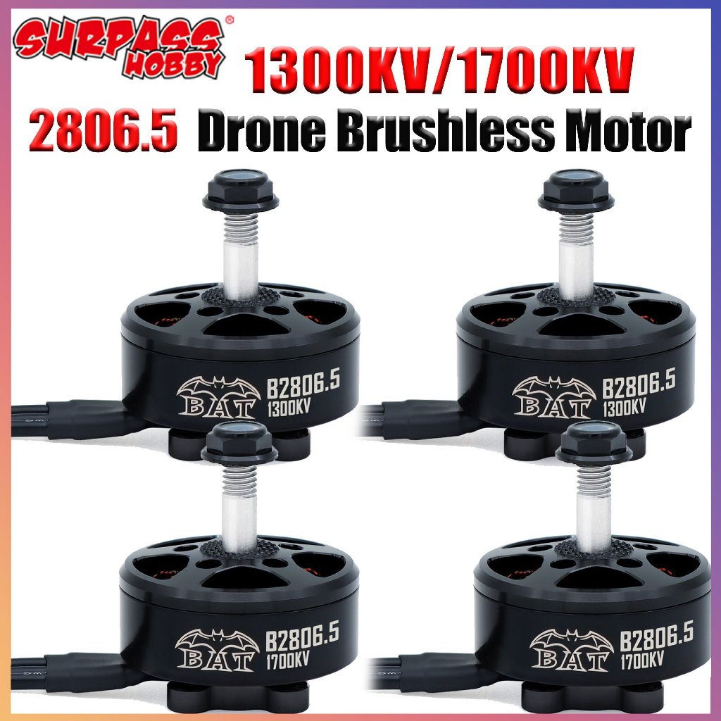 Vượt qua Sở Thích 2806.5 2807 BAT Động Cơ Không Chổi Than Outrunner Động Cơ 1300KV 1700KV 2-6S Cho X