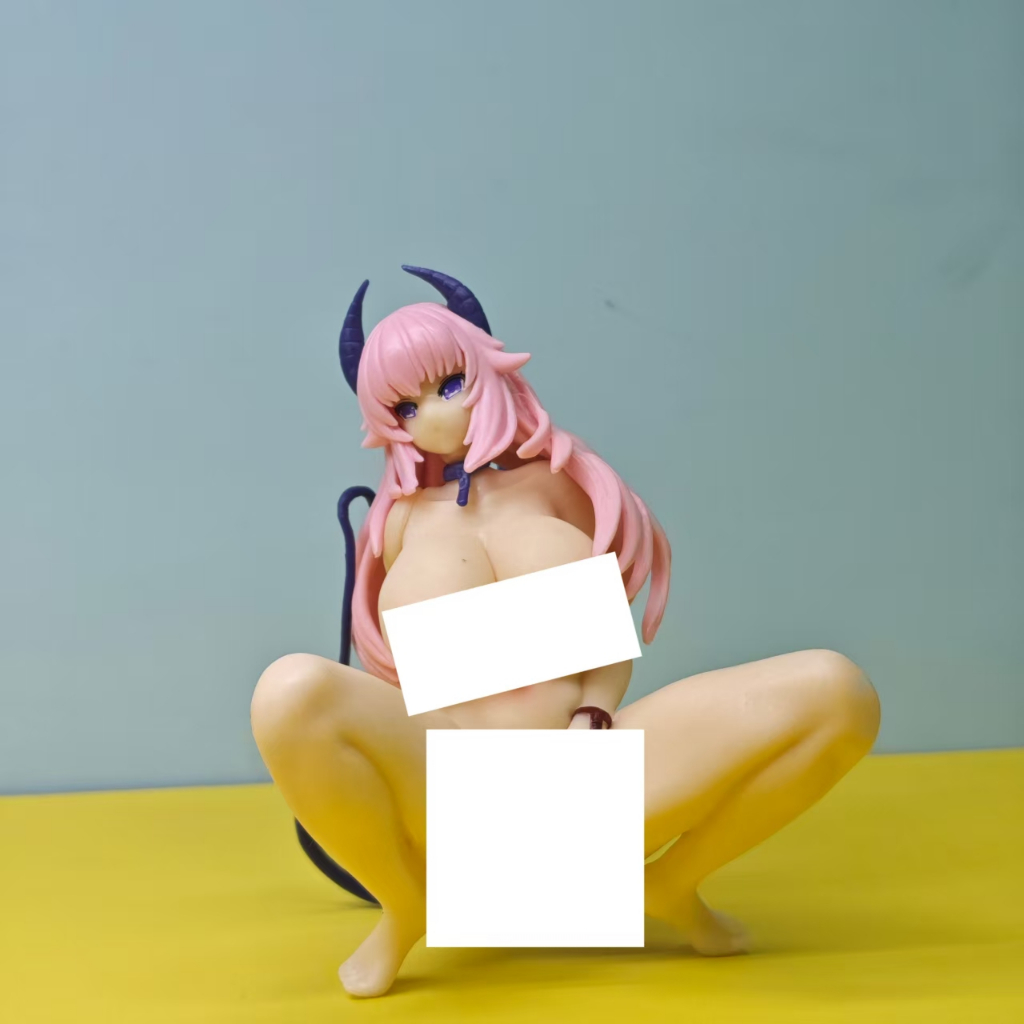 Tranh gốc Cô gái xinh đẹp Quỷ nhỏ Đồ trang trí mô hình hai chiều Anime Cô gái xinh đẹp