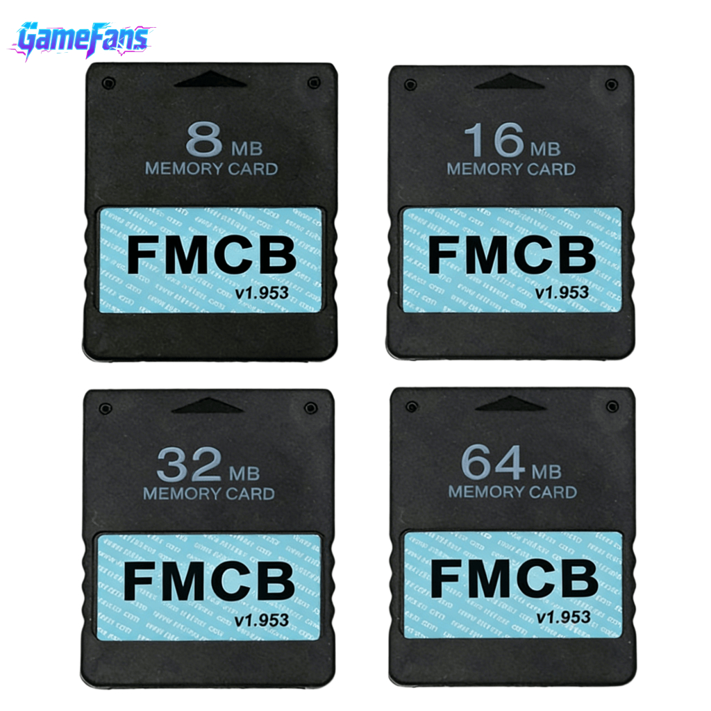 P PS2 FMCB (Miễn phí MCboot) 1.953 Thẻ khởi động PS2 Thẻ nhớ trò chơi Thẻ nhớ khởi động đĩa cứng Thẻ