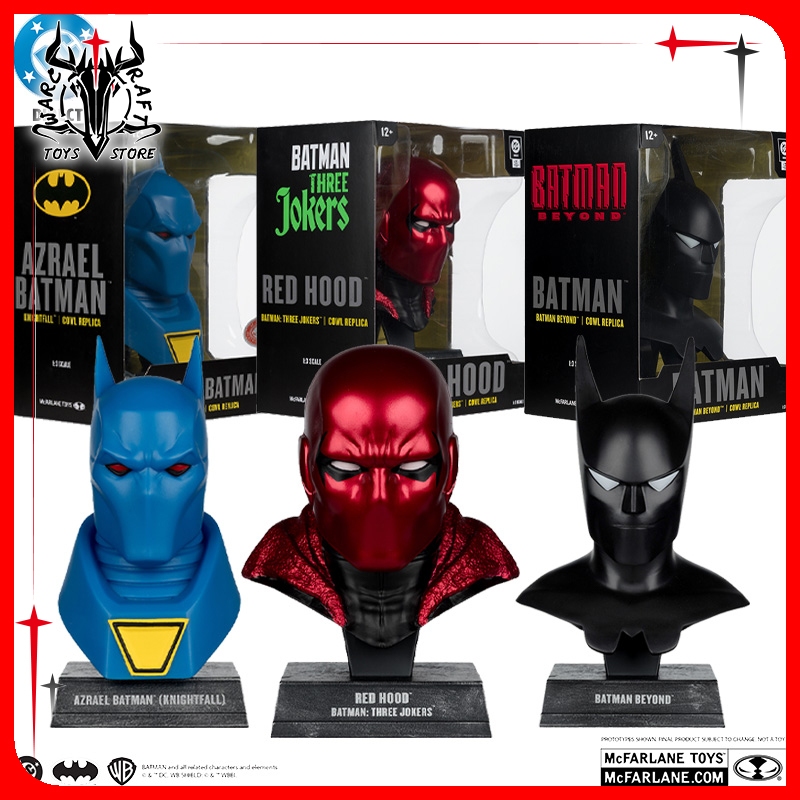 [Còn hàng] McFarlane Toys DC Multiverse Batman (Batman Beyond) Red Hood (BATMAN: KNIGHTBALL) Cowl tỷ
