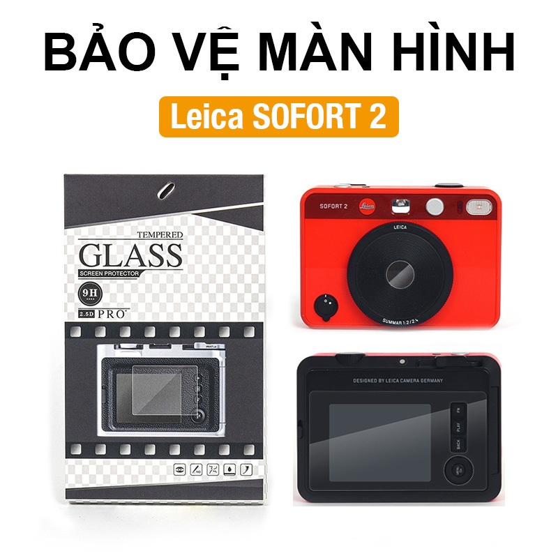 [Film Lab] kính cường lực bảo vệ màn hình cho Leica SOFORT 2 CAB24