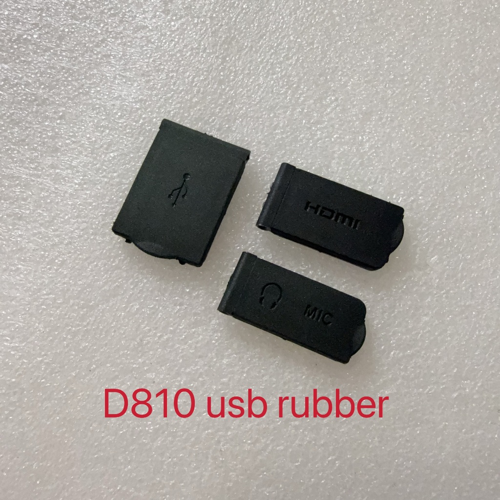 Bộ Cao Su USB Mới Cho Nikon D810 HDMI Cao Su / Mic Cao Su / USB Cao Su Sửa Chữa Các Bộ Phận
